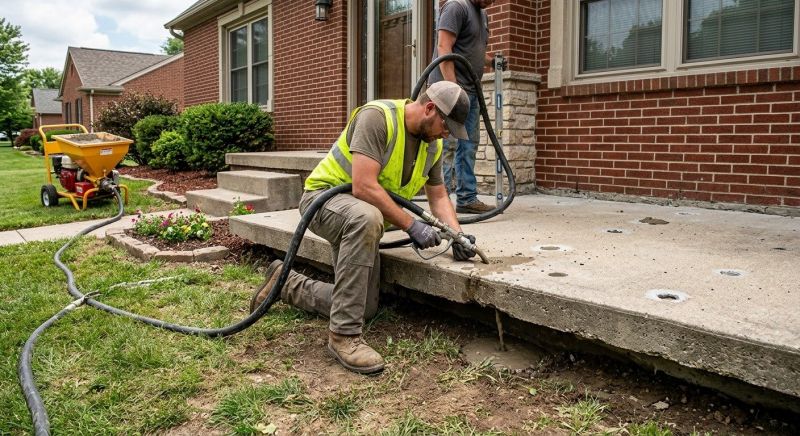 Sunken Slab Repair in Miami Dade County, FL