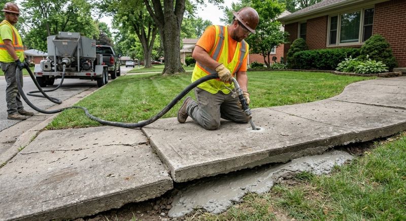 Walkway Leveling Service