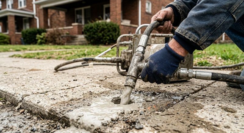 Concrete Leveling in West Des Moines, IA